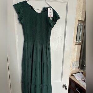 Maxi green never worn freestyle dress perfect condition